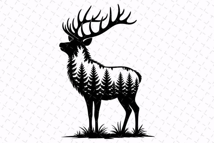 Deer Silhouette Svg Image 13