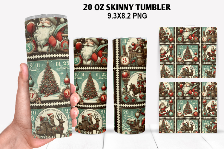 Christmas Tumbler Wrap Image 8