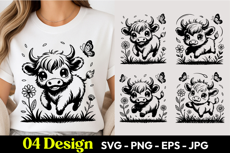 Highland Cow Png Image 6