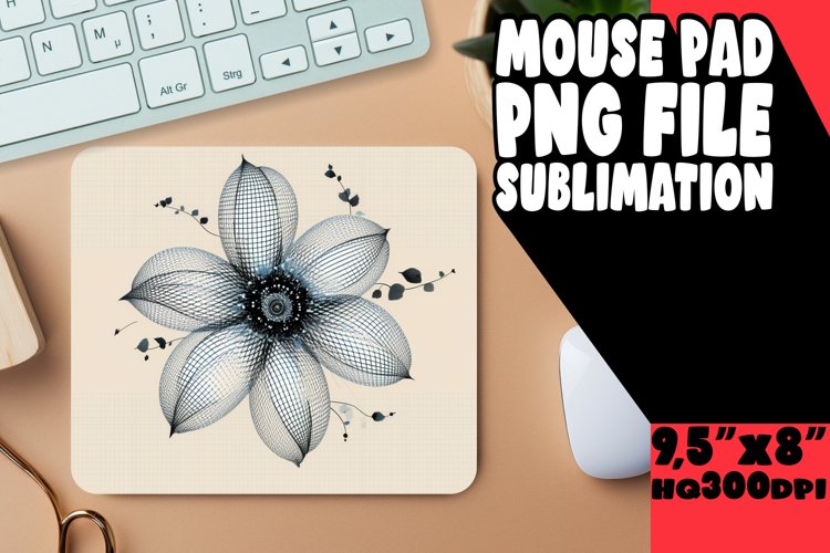 Spring Blossom 3D Mouse Pad Art