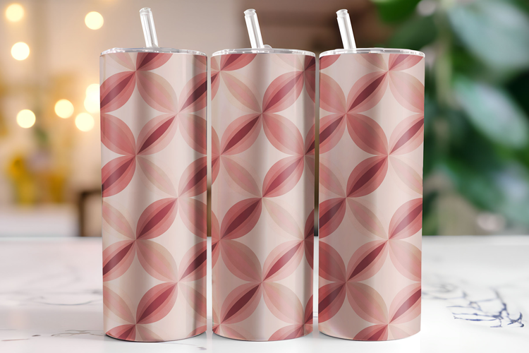 Floral Pattern Tumbler Wrap | Sublimation | Tumblers