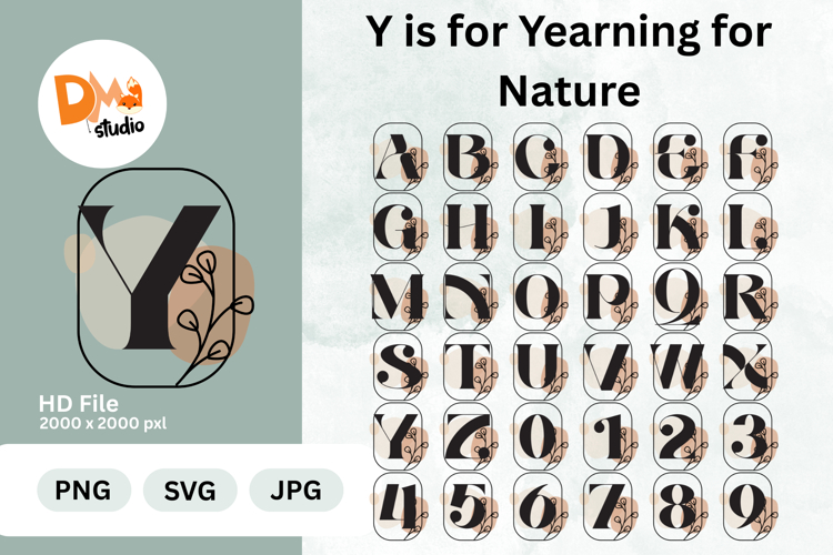 Nature Alphabet Image 16