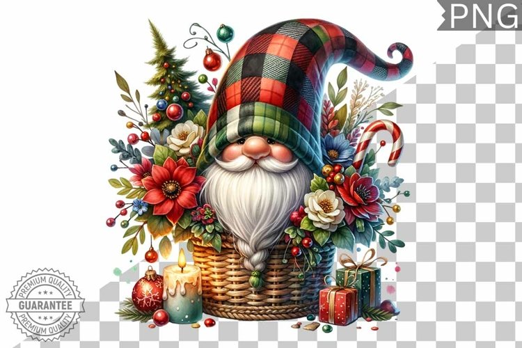 Christmas Gnome Clipart Image 10