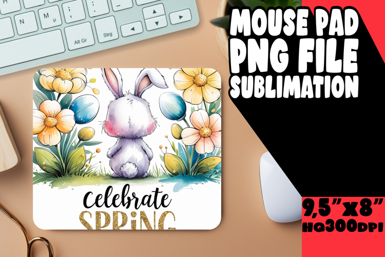 CHEERFUL MOUSE MAT GIFT INSPIRATION, Easter