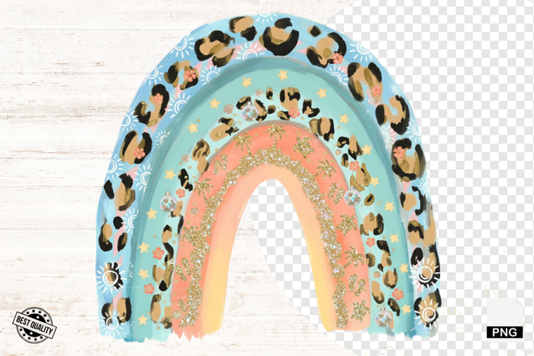 Summer Boho Rainbow PNG - Summer Clipart
