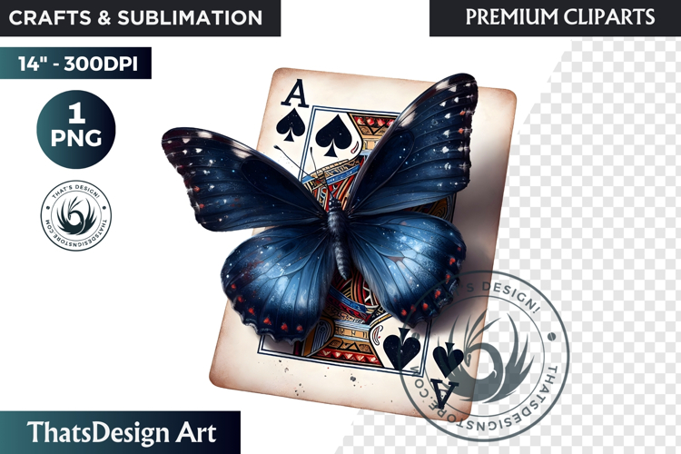 Dark Academia PNG, Gothic Butterfly Clipart Moody ephemera