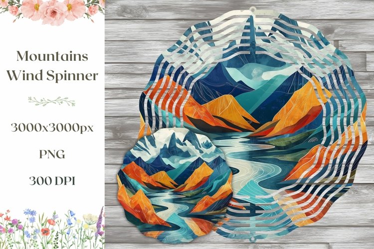 Mountains Clipart Image 6