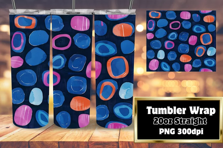 Neon Harmony Sublimation Art 20oz