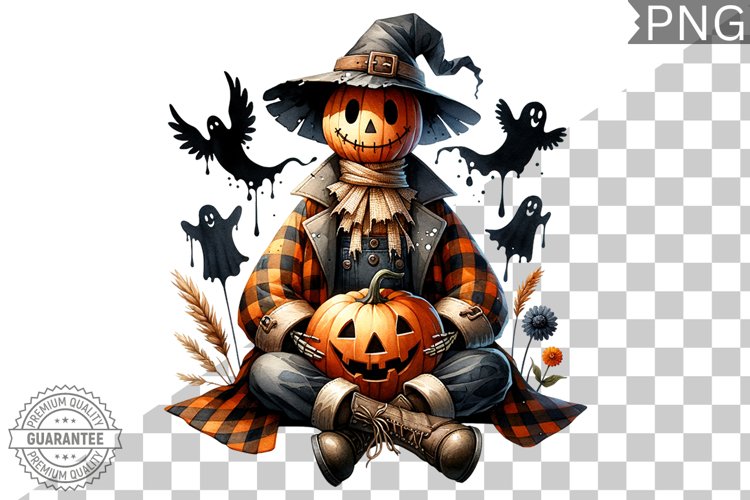 Scarecrow Clipart Image 16