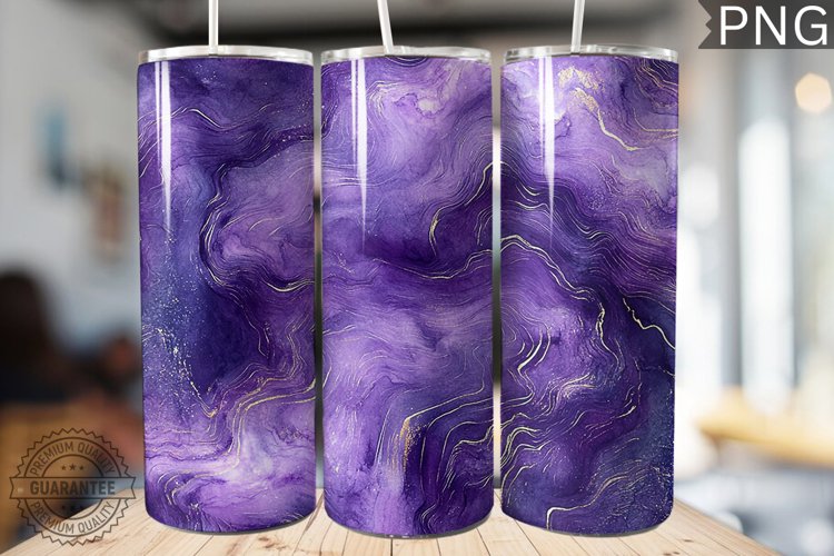 Alcohol Ink Tumbler Wrap Image 6