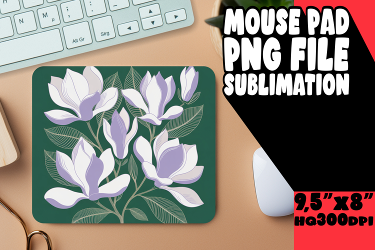 BRIGHT desk MAT Sublimation Magic, Flowers