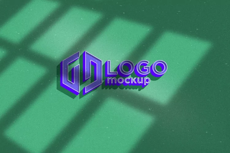Vintage Logo Mockup Template