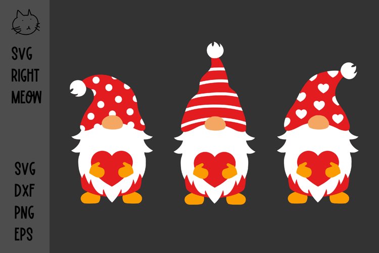 Valentines Gnome Svg Image 9