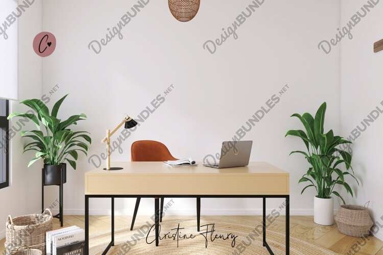 Modern Boho Interior Stock Photo example image 1
