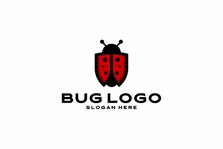 Set Of Bug Animal Logo Design Vector Template