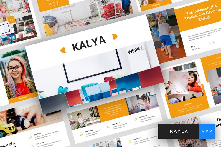 Kayla - Kindergarten Keynote Template example image 1