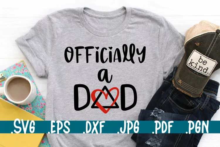 Officially dad SVG, Adoption SVG