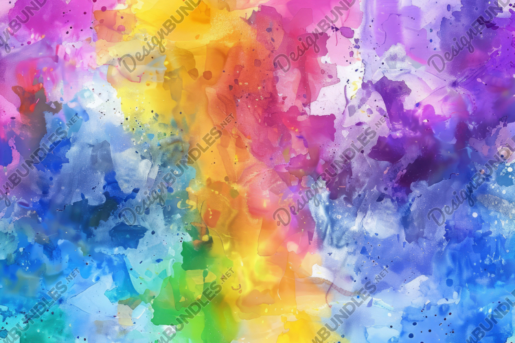 Abstract Colorful Watercolor Background Wallpaper