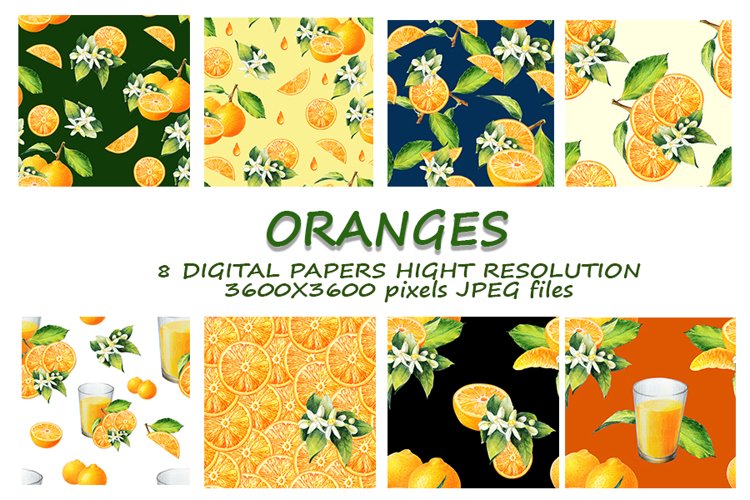 Oranges Clipart Image 21