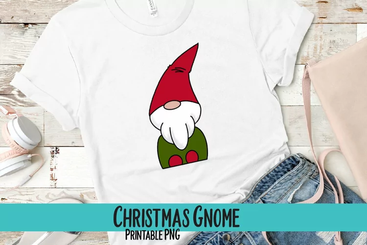 Christmas Gnome Sublimation PNG
