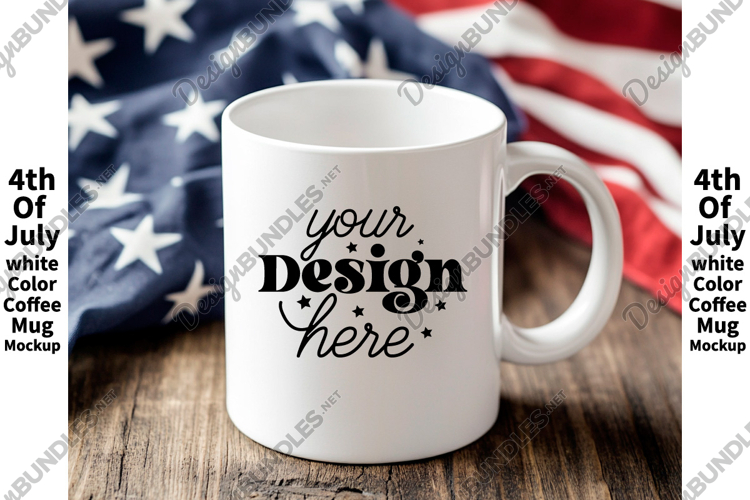 White Tshirt Mockup Image 3