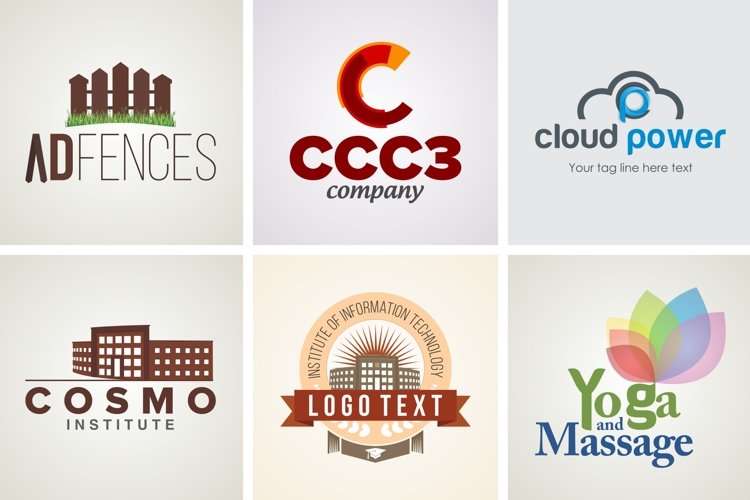 Professional Logo Design Template Set 18