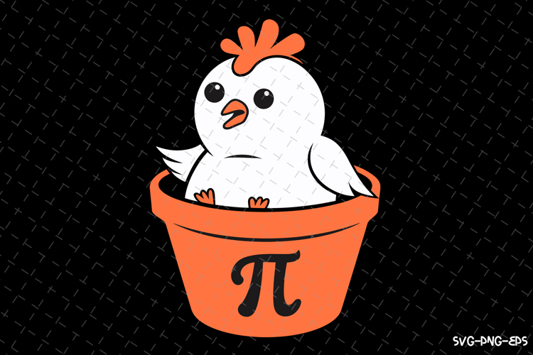 PI   Chick SVG Design | Quotes | SVG Cut Files