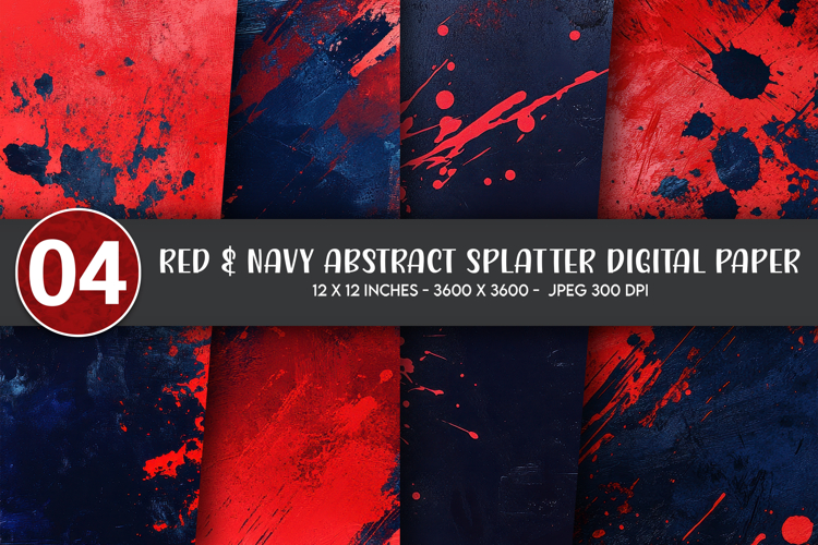 Red Grunge Background Image 7