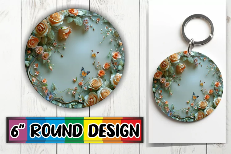 Round Ornament Sublimation