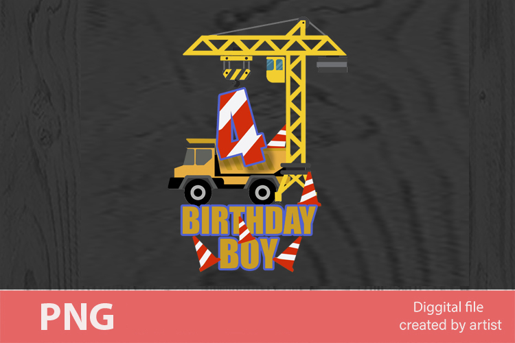 Construction png, construction birthday, birthday png,