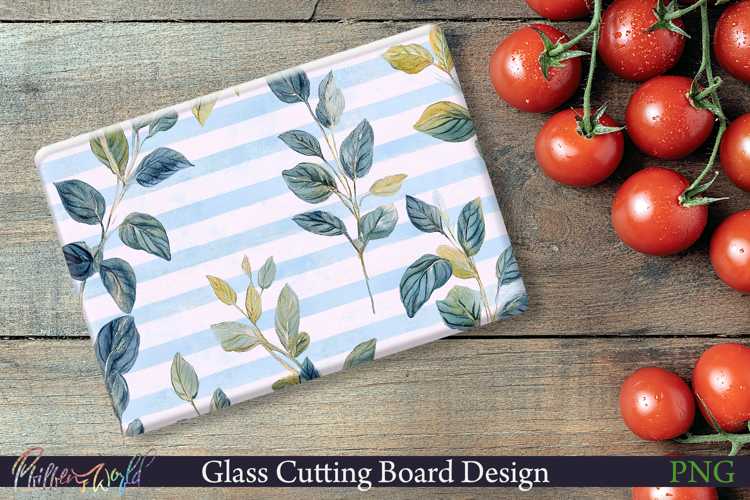 Cutting Board Design | Stripes | oregano