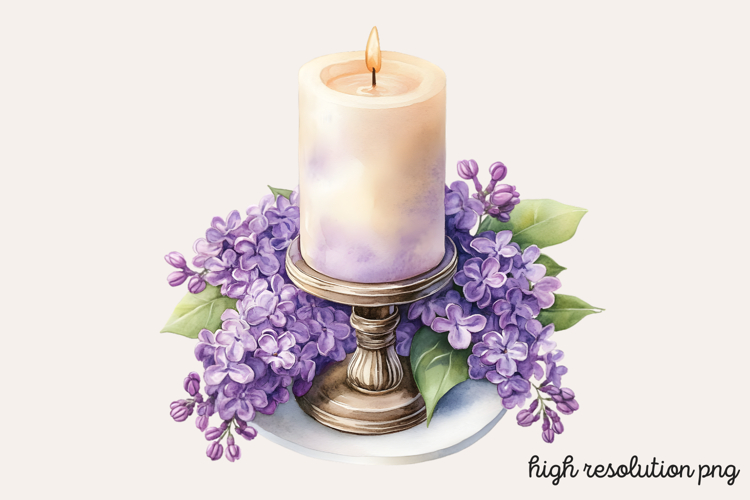 Lilac Illustration Image 13