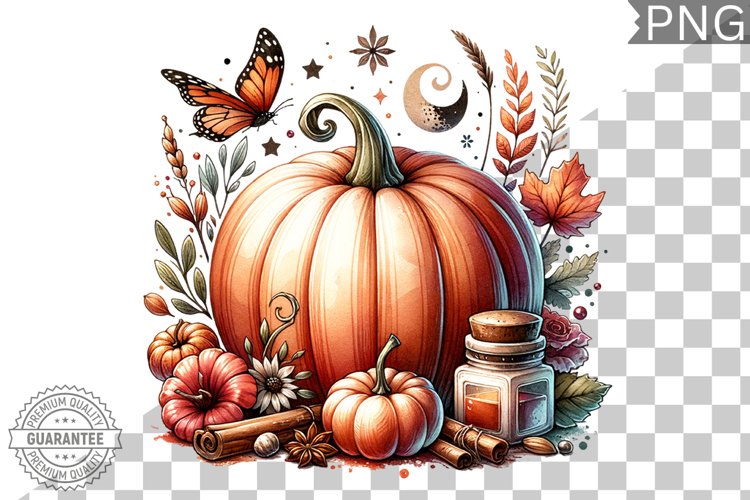Pumpkin Clipart Image 6