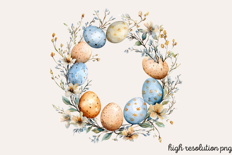 Antique Religiou Easter Clipart PNG