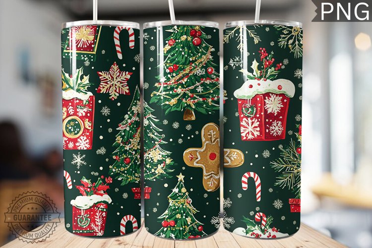 Christmas Tumbler Wrap Image 4