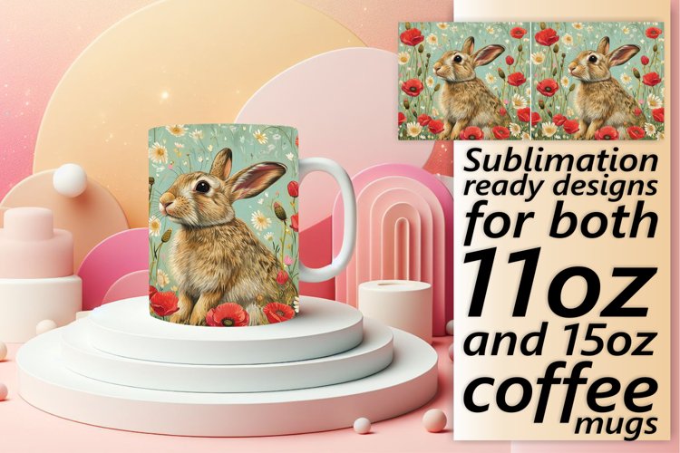 Farmyard Beauty with Floral Mug Wrap