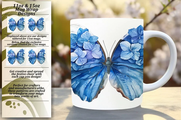 Butterfly Medley: Spring Mug Ensemble