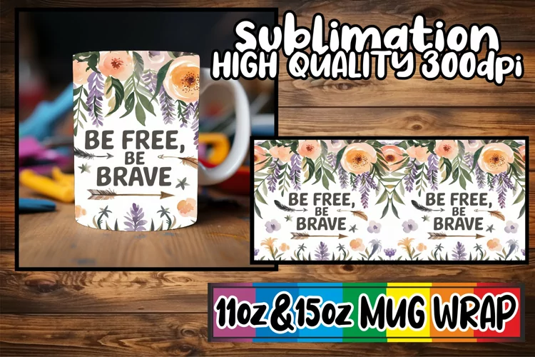 Blissful evenings 11oz 15oz sublimation wrap, Flower Quote