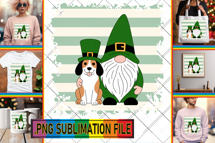 Enchanted TSHIRT Sublimation PNG, St Patricks