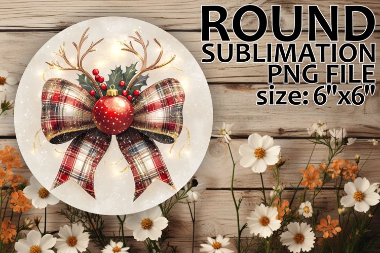 Christmas Bow Clipart Image 3