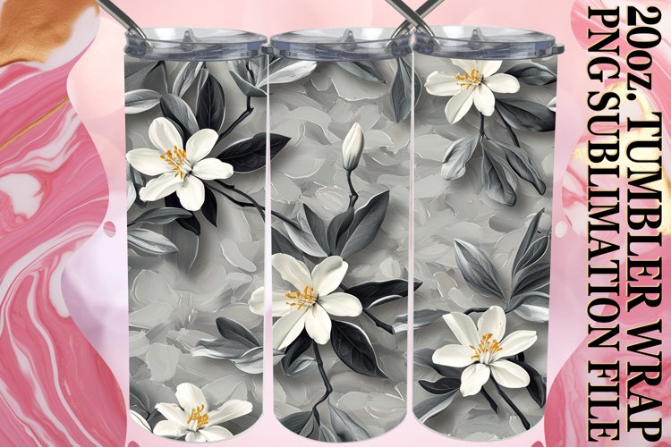 Colorful Springtime Tumbler Art