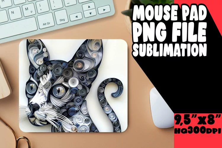 Cat Magic 3D Mouse Pad - Cat Lover