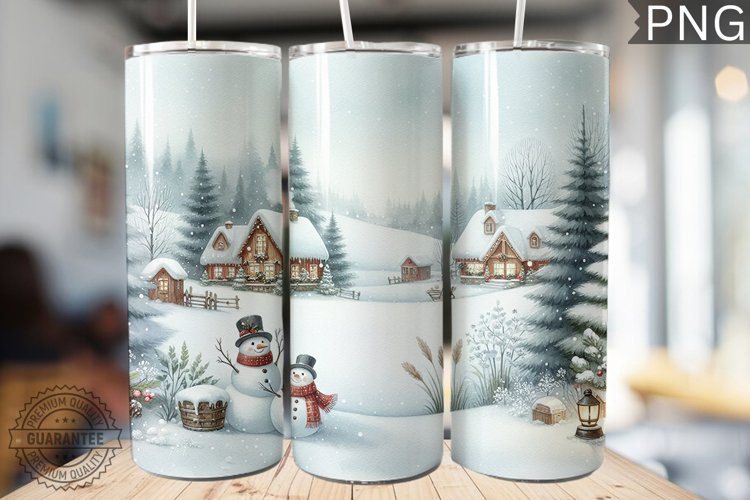 Christmas Tumbler Wrap Image 3