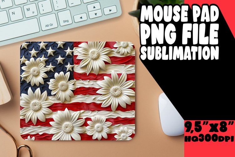 American Flag Sublimation Image 2