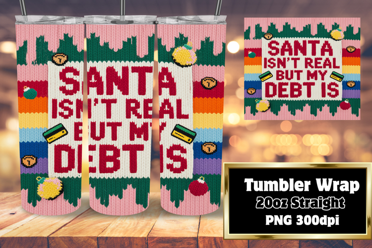 FLAWLESS 20oz Tumbler Graphic , Holiday