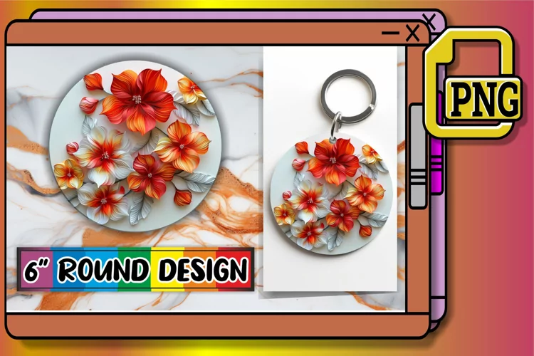 Modern 3D Petal Sublimation Essentials