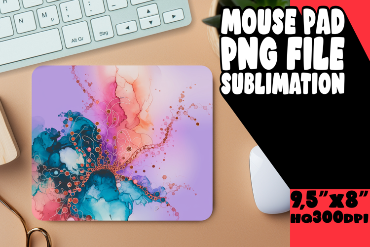 SWEET MOUSE PAD SUBLIMATION STYLE, Abstract Pattern