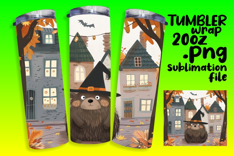 Halloween Tumbler Wrap Image 3
