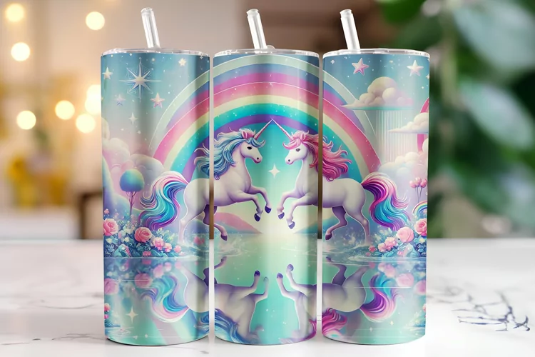 Unicorn Tumbler Wrap | Sublimation | Tumblers