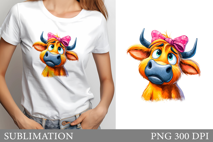 Highland Cow Clipart Image 11